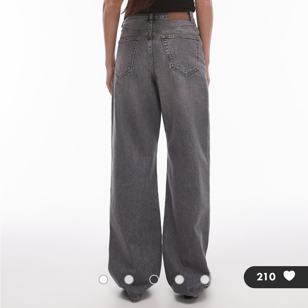 Topshop Mid Rise Jeans - Picture 2 of 4